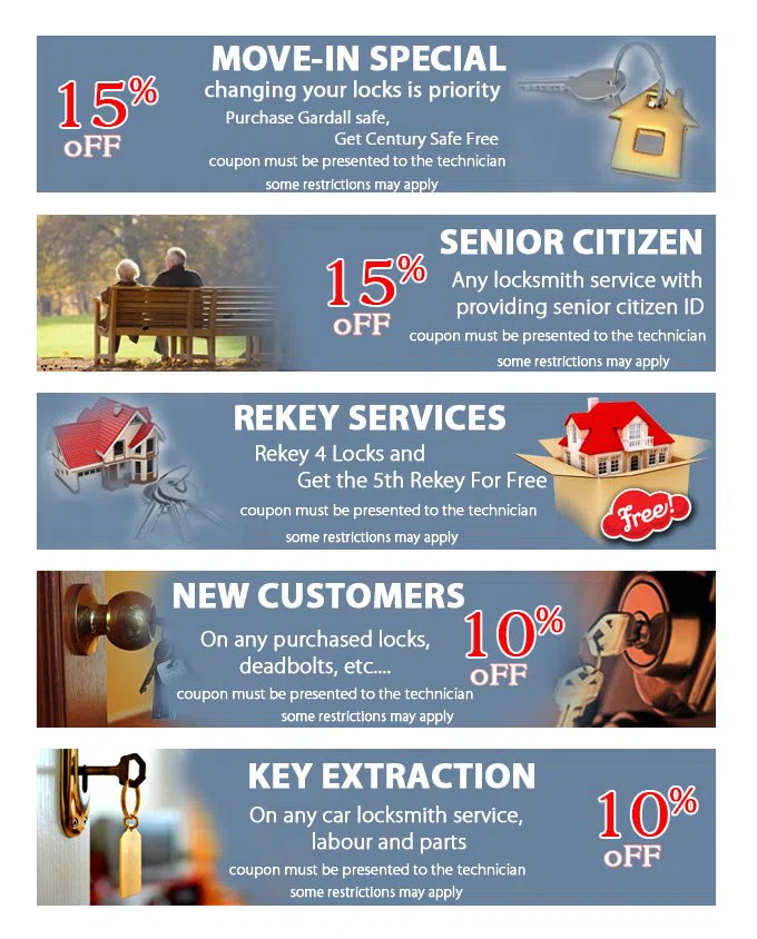 Locksmith Store Naperville, IL 630-364-4432 - coupon21-set-five